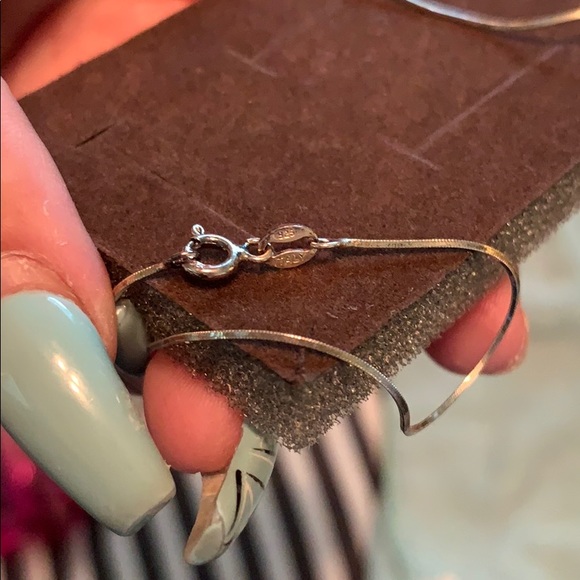 Silver necklace - Picture 2 of 2